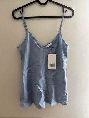 Silk Laundry Sky Camisole